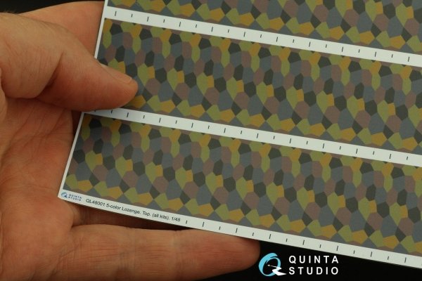 Quinta Studio QL48001 German WWI 5-Colour Lozenge (upper surface) 1/48