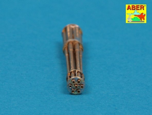 Aber A48 050 Set of barrels for 20 mm gun M61A1used in modern US Force aircrafts (1:48)