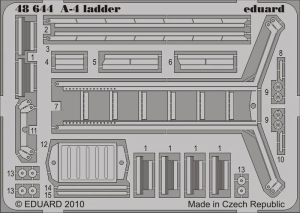 Eduard 48644 A-4 ladder 1/48 Hasegawa