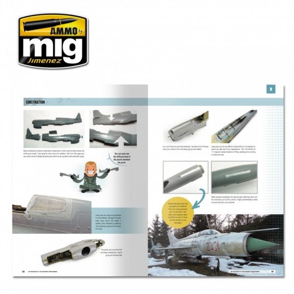 AMMO of Mig Jimenez 6030 MODELLING SCHOOL: AN INITIATION TO AIRCRAFT WEATHERING (English)