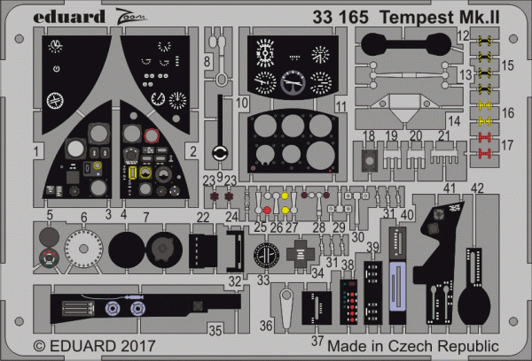 Eduard 33165 Tempest Mk. II SPECIAL HOBBY 1/32