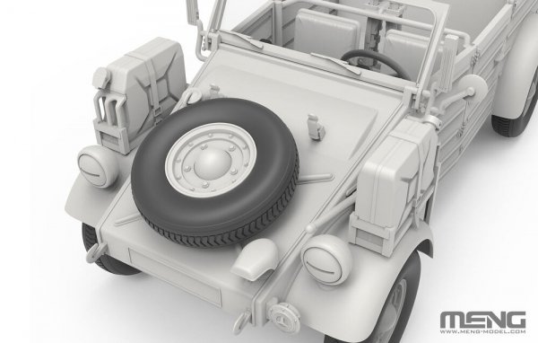 Meng Model VS-015 Type 82 German Pkw.K1 Kubelwagen (North Africa) 1/35