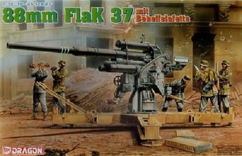 Dragon 6523 88mm Flak37 mit Behelfslafette (1:35)