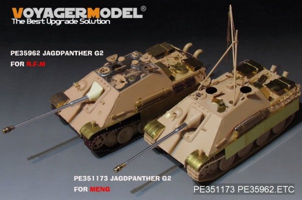 Voyager Model PE351173 WWII Sd.Kfz.173 Jagdpanther G2 Version Basic Upgrade set（For MENG TS-047）1/35