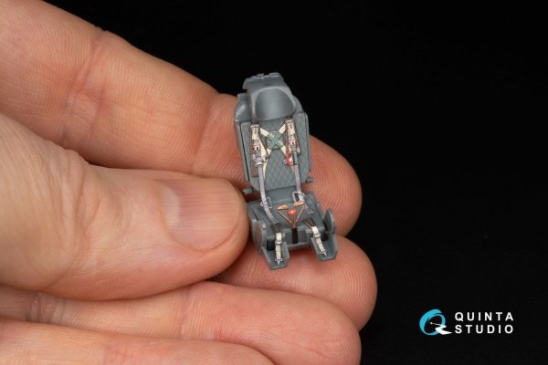 Quinta Studio QD+48576 MiG-21SM Fishbed-J 3D-Printed &amp; coloured Interior on decal paper (Eduard) (with 3D-printed resin parts) 1/48