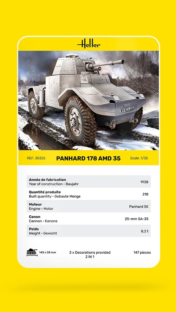 Heller 30325 Panhard 178 1/35