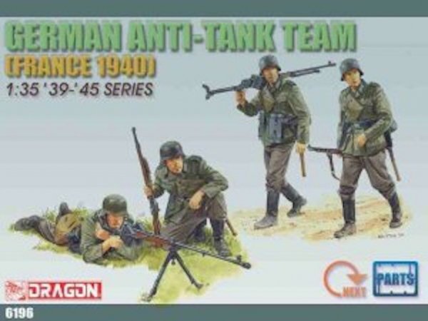 Dragon 6196 German Anti Tank Team France43 (1:35)