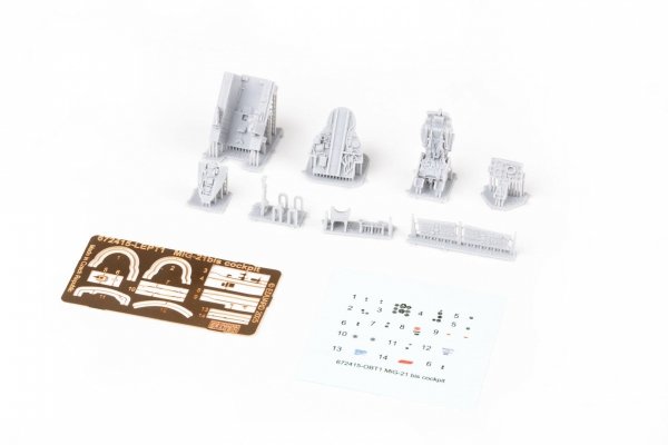 Eduard 672415 MiG-21bis cockpit PRINT EDUARD 1/72