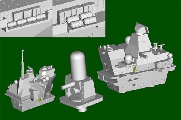 Trumpeter 06751 Queen Elizabeth Aircraft Carrier 1/700