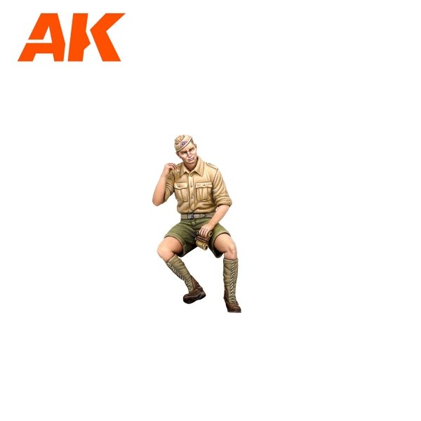 AK Interactive AK35504-A PZ.KPFW.IV AUSF.D AFRIKA KORPS + DAK PANZERFAHRER 1/35