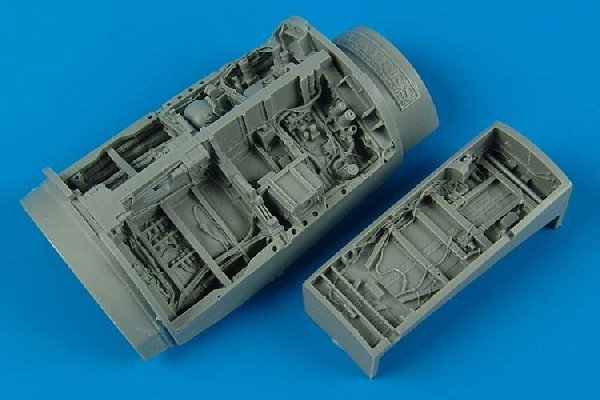 Aires 4370 F-16C Falcon wheel bays 1/48 Tamiya