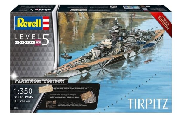 Revell 05160 Tirpitz Platinum Edition (1:350)