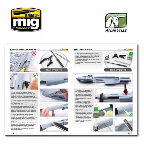 AMMO of Mig Jimenez EURO0014 AIRCRAFT MODELLING ESSENTIALS (English)