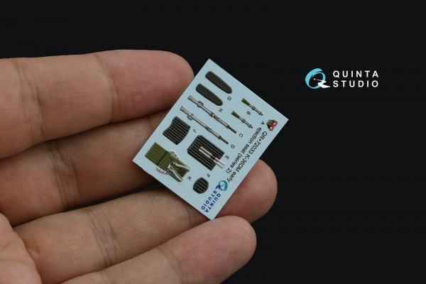Quinta Studio QR+72033 K-36DM Series2 (early) ejection seat (for MiG-29, MiG-31, Su-27, Su-33 aircraft until 2007) (All kits) 1/72