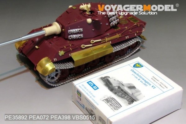 Voyager Model PE35892 WWII German King Tiger Final version for MENG 1/35