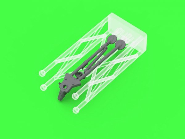 Master GM-35-089 Złożony trójnóg M2 do karabinu  Browning M1919 .30 cal (7,62mm) (1 szt.) 1/35