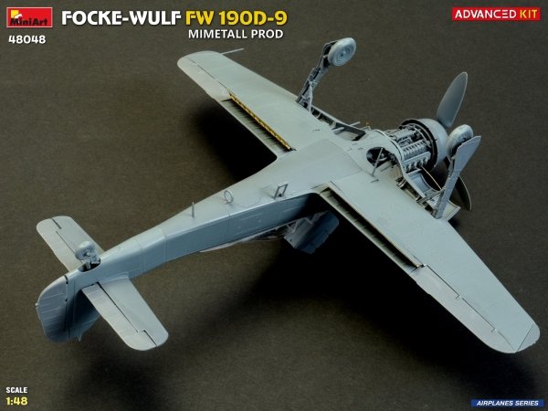 MiniArt 48048 FOCKE-WULF FW 190D-9. MIMETALL PROD. ADVANCED KIT 1/48