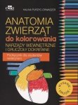 Anatomia zwierząt do kolorowania Narządy wewnętrzne i gruczoły dokrewne