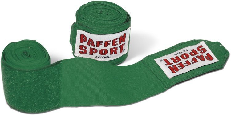 PAFFEN SPORT Bandaż bokserski elastyczny 3,5 m zielony