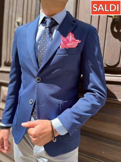 Giacca uomo blu - Made in Italy