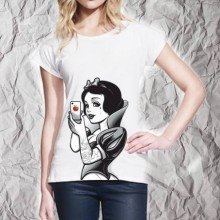 T-shirt donna - Immagini Vintage - Bianca Neve