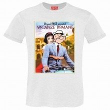 T-shirt - Biała - Z nadrukiem 