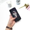 Etui iPhone 7 brokatowy black icecream