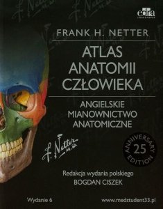 Atlas anatomii człowieka Nettera Angielskie mianownictwo anatomiczne