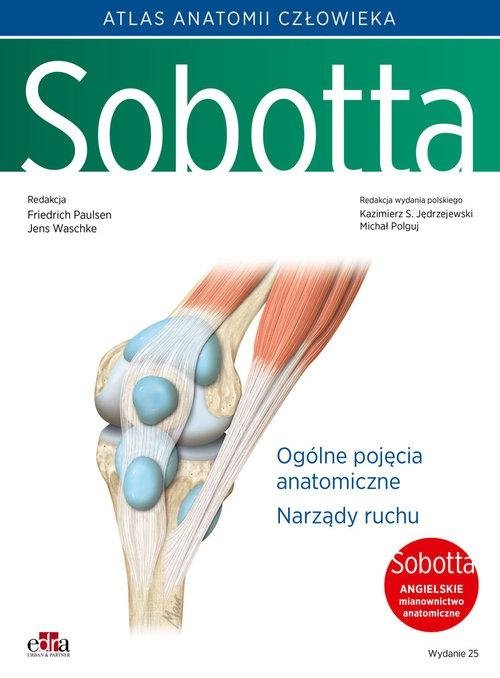 Atlas anatomii człowieka Sobotta angielskie mianownictwo Tom 1