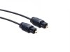 Kabel audio Maclean MCTV-750 Toslink (M) - Toslink (M), 0,5m, czarny