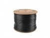 Kabel FTP Lanberg kat. 6 305m drut Outdoor CU czarny