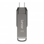 Pendrive Lexar JumpDrive D400 32GB USB 3.2 Gen1 Type-C 100MB/s srebrny
