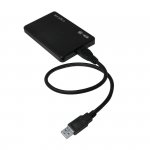 Obudowa na dysk LogiLink UA0256 2,5&quot; SATA, USB3.0, 6.35 cm, czarna