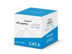 Kabel FTP Lanberg kat. 6 305m drut CU szary