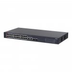 Switch zarządzalny Dahua CS4228-24GT-375 24x1GbE 2x1GbE uplink 2xSFP uplink PoE 375W