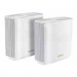 OUTLET: System Mesh Asus ZenWiFi XT9 2PK AX7800 Wi-Fi 6 White dwupak - USZ OPAK