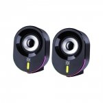 OUTLET: Głośniki Defender SOLAR 8 2.0 10W Bluetooth USB podświetlenie RGB - OTW OPAK