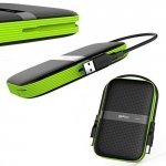 Dysk zewnętrzny Silicon Power ARMOR A60 4TB 2,5&quot; USB 3.0 BLACK-GREEN/PANCERNY wstrząso/pyło i wodoodporny IPX4