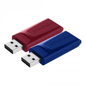 Pendrive Verbatim Store 'n' Go Slider 32GB USB 2.0 (2-pack)