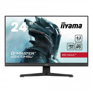 Monitor Iiyama 23,8&quot; G-Master G2470HSU-B6 Red Eagle Fast IPS FHD 180Hz HDMI DP HUB głośniki