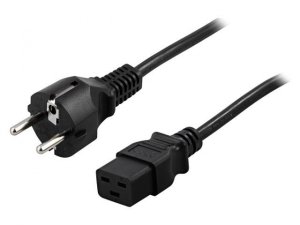Kabel zasilający (serwerowy) Power Walker CEE 7/7 -&gt; IEC 320 C19 16A 1,8m
