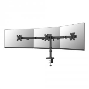 Uchwyt biurkowy na trzy monitory Neomounts DS60-600BL3 10&quot;-27&quot;