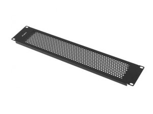 Zaślepka do szaf Lanberg AK-1412-B 19&quot; 2U perforowana czarna