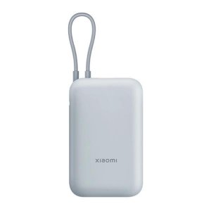 Powerbank Xiaomi 22,5W 10000mAh 2xUSB-C 1xUSB-A wbudowany kabel Ice Blue