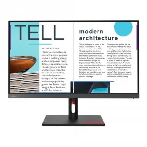 Monitor Lenovo 24,5&quot; ThinkVision S25e-30 (63E0KAT4EU) VA FHD 75Hz HDMI VGA