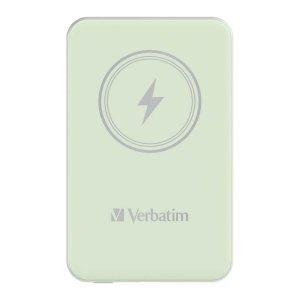 Powerbank Verbatim Charge 'n' Go Magnetic Wireless 5000mAh USB-C PD 3.0 Green