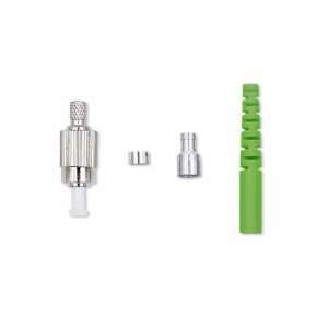 Złącze światłowodowe Qoltec FC/APC | Singlemode | 3.0mm | Zestaw montażowy | 200szt.