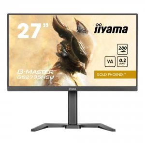 Monitor iiyama 27&quot; G-MASTER GB2795HSU-B1 GOLD PHOENIX VA FHD 280Hz HDMI DP HUB głośniki