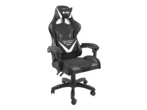 Fotel gamingowy Fury Avenger L czarno-biały
