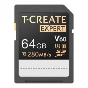 Karta pamięci Team Group T-Create Expert SDXC 64GB (280/180 MB/s) UHS-II U3 V60